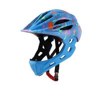 Yunmeryker Casco Infantil Bicicleta para Niños Ventilado Ajustable Protección Cojín Extraíble Diseño Seguro Adecuado para Patines Deportes Inf, Azul
