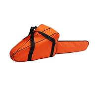 Yunmeryker Case Estuche Protector para Motosierra con Bolsa Portátil Material Oxford Impermeable Cremallera Funcional Adecuado para Labores Agrícolas Fo, Naranja