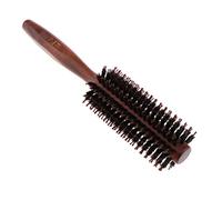 Yunmeryker Cepillo Redondo para Cabello con Mango de Madera Y Cerdas Suaves Peine Rolado Circular Cepillo para Secar Pelo Antiestático Adecuado para Viaje Dormit, A01