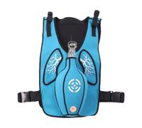 Yunmeryker Chaleco Heimlich Entrenamiento Modelo Práctica Obstrucción Vía Equipo Demostración Maniobra Material Neopreno Adecuado para Personal, Azul para Adultos