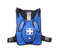 Yunmeryker Chaleco Heimlich Entrenamiento Modelo Práctica Obstrucción Vía Equipo Demostración Maniobra Material Neopreno Adecuado para Personal, Azul para Niños