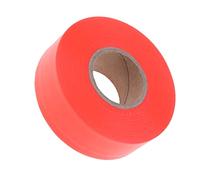 Yunmeryker Cinta de Marcado de Senderos Banda de Señalización Marcadora sin Flexible Plástica Resistente a la Intemperie Adecuada para Bosques Jardines, Naranja