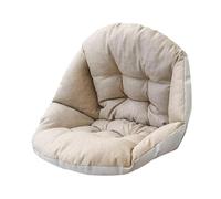 Yunmeryker Cojín para Silla Colgante Suave Acolchado Ergonómico Plegable Fácil de Limpiar Confeccionado en Poliéster Adecuado para Jardinera Interior Exterior Te, Camello, Individual