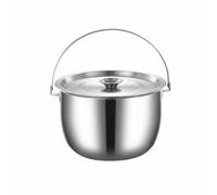 Yunmeryker Contenedor para Aceite Recipiente Almacenaje Acero Alimentario Filtro Extraíble sin Oxido Asas Práctico Manipular Adecuado para Reutilización Aceite Cocinado, 4L