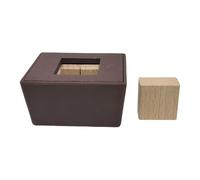 Yunmeryker Cubo Rompecabezas Mente Juego de Ingenio Puzzle de Madera Juguete Educativo Memoria Imaginación Habilidad Analítica Adecuado para Familias R, Cuadrado