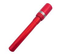 Yunmeryker Extensión de Taco de Billar Universal Accesorio Alargador para Juegos de Billar Manguito PP Reemplazable Mango Fácil de Usar para Tacos Adecuada para, Rojo