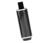 Yunmeryker Extensión de Taco de Billar Varilla Alargadora Universal de Fibra de Carbono Y Aluminio Mango Ligero Y Resistente con Tornillo Adecuado para Salas de, Longitud 8 cm
