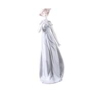 Yunmeryker Figurina de Chica Europea Estatua de Ornamento de Escritorio Escultura Moderna de Resina Estilo Nórdico Adecuada para Sala Dormitorio, Estilo c