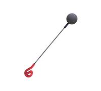 Yunmeryker Fricción Gong Mallet Instrumento para Gongs Martillo Resonante Accesorio de Doble Extremo Fabricado en Goma Flexible Adecuado para Relajación Pro, Rojo