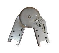 Yunmeryker Hinge Joint con Base de Acero para Reparación de Escaleras Pieza de Ajustable y Bloqueo Plegable Accesorio Funcional Adecuado para Reparación, Interfaz de 55 X 20