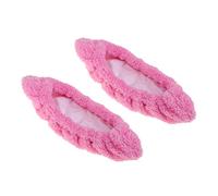 Yunmeryker Ice Hockey Skate Blade Cover Funda Cloth Elástica para de Patines Protector con Revestimiento Antióxido Y Absorción Rápida, Rosa m
