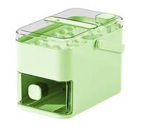 Yunmeryker Ice Tapa Recipiente para Caja Organizadora Herramienta para Hacer Hielo Fácil de Limpiar Material Reutilizable Y Resistente Ade, Cubos Verdes 56, Individual