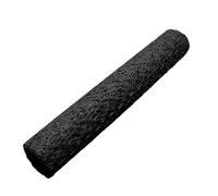 Yunmeryker Jacquard Wrapping Paper Papel Malla Abierta para Flores Bouquet Poliéster Plegable Ornamental Adecuado para Decoración de Mesa, Negro