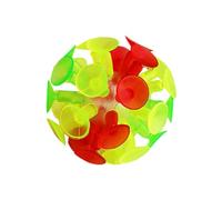 Yunmeryker Juguete de Bola de Succión Brillante, Bola de Ventosa Luminosa Creativa, Juguete Interactivo para