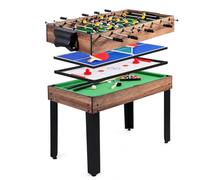 Yunmeryker Mesa Plegable, futbolín, Billar Hockey, MDF 117,8x61,2x84,2 cm, para casa y hogar