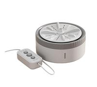 Yunmeryker Mini Lavadora Eléctrica Turbina Portátil Compacta con Estabilidad Mejorada y Programas de Limpieza Apta para Viaje Negocio Baño Cocina, Gris, Individual