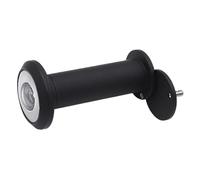 Yunmeryker Mirilla para Puerta Panorámica Visor Amplio Antirrobo Lente de Vidrio Templado Ajustable Y Fácil Montaje Adecuada para Hogares Departamentos Residenci, 45 a 75 mm negro