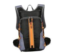 Yunmeryker Mochila Ciclismo Mochila Montaña Ciclismo Bolsa de Equipamiento Bicicleta Transpirable Impermeable con Compartimentos Múltiples Soporte para Casco Ade, Naranja