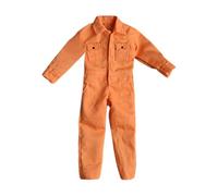 Yunmeryker Mono para Figura de Acción 1 12 Ropa para Muñeco 6 Pulgadas Masculino Uniforme de Tela para Figura Accesorio para Modelado Fácil de Usar Adecuado para, Naranja