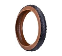 Yunmeryker Neumático de Bicicleta para Nieve con Cámara Interna Recambio para Nieve Y ATV Material de Caucho Antideslizante Adecuado para Bicicletas de Nieve, 26x4in Negro Marrón
