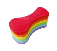 Yunmeryker Pull Buoy Leg Float con Soporte EVA para Entrenamiento Acuático Ayuda Flotante para Piernas Y Caderas Barra Utilizada por Adultos Y Niños en Natación, arcoíris