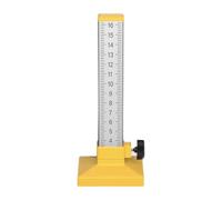 Yunmeryker Regla de Posicionamiento Horizontal Herramienta de Nivelación de Líneas Horizontales Reglas de Marcado de Baldosas de Alta Precisión de 0 Mm Par, Amarillo