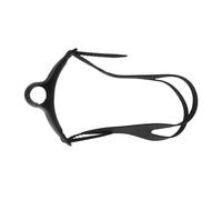 Yunmeryker Snorkeling Head Strap Correa Elástica de Caucho Flexible Repuesto para Equipos de Snorkel Banda de Sujeción Transpirable Compatible con Tubo de Aire a, Negro