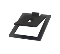 Yunmeryker Soporte para Altavoces de Escritorio Resistente Y Estable Estructura de Acero Al Carbono Solución Organizativa Práctica Adecuado para Interiores Domés, Negro