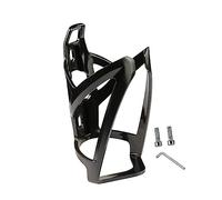 Yunmeryker Soporte para Botella de Bicicleta Portabidón Porta Botellas Montaje con Tornillos Ligero y Resistente de PC Adecuado para Senderismo, Negro