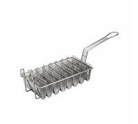 Yunmeryker Taco Soporte para Freír Tortillas Cesta Organizador de Acero Inoxidable Resistente con Diseño Ergonómico y Gancho Integrado Adecuado para Cocinas Profesionales y Hogares, Rejilla De 8+V