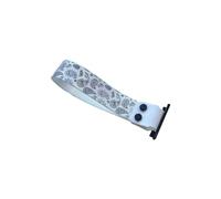 Yunmeryker Tecla Personalizable de Teclado con Correa Lateral Decorativa Patrón Artístico en Poliéster Instalación Sencilla Adecuada para Escritorio Oficina y Aficionados, 6 GotasBlancas