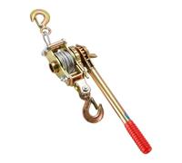 Yunmeryker Tensionador de Cuerda a Mano en Acero de Alta Resistencia Pinza Portátil para Tensión de Cable Extractor Manual Y Herramienta de Agarre para a, Línea única de 2t