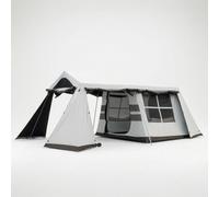 Yunmeryker Tienda Campaña Familiar, Carpa Camping 2 Habitaciones, Refugio Acampada, Tienda Cocina Camping Gran, Tienda de campaña con 1 Tienda Interior Colgante, Espacio de Descanso Flexible