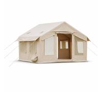 Yunmeryker Tienda Campaña Hinchable para 8, Impermeable, Montaje Rápido, Estaciones, Ial para Camping