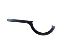 Yunmeryker Ton Tank Cap Opener Llave de Barril Y Tote Herramienta Portátil Multifunción de Acero Al Carbono Accesorio Adecuado para Operarios, Medio Circulo