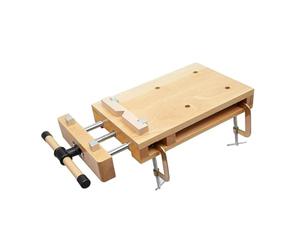 Yunmeryker Tornillo de Banco para Carpintería Banco de Trabajo de Madera Tornillo Carpintero de Banca Topes de Limitación Madera Duradera y