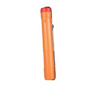 Yunmeryker Tubo Portadocumentos Profesional con Correa para Dibujo Portapósteres Telescópico Expandible Porta Planos Impermeable y Portadibujos Adecuado para, Naranja, Individual