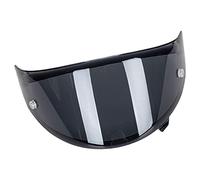 Yunmeryker Visera de Casco para Motocicleta Protector Antirrotura Lente Resistente PC Antiarañazos Fácil Instalar para Motoristas Viaje Largo, B