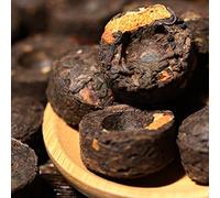 Yunnan Pequeño Pastel de Té Puerh Cáscara de Mandarina Té Pu'er Chino Puer Negro 500g