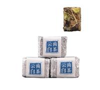 Yunnan Té Blanco Secado Al Sol Con Fragancia Floral Y Miel, Sabor Único Mini Tuocha Ladrillo Cuadrado Pequeño (50G)