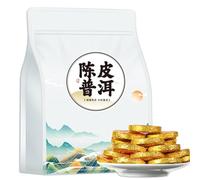 Yunnan Té Fermentado Añejo De Cáscara De Mandarina Pu 'er Maduro 500g (250g * 2 Bolsitas) Encanto Único De Té