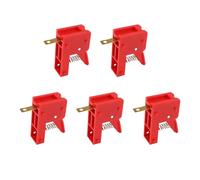 YUNNIAN 5Pcs Heavy Duty 50A Spring Loaded Wiring Post LED Lamp Spring Press Clip Quick Terminal for LED Lamps and Motor Testing High Current Motor Test Clip