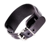 YUNNIAN Adjustable Punk Cuff Chain Bracelet Double Layer Buckled Design Leather Wristband Unisex Jewelry Piece Punk Rock Bracelet Leather Wristband