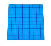 YUNNIAN Bandeja de hielo de silicona de grado alimenticio, 100 rejillas, molde cuadrado pequeño para hacer hielo, herramienta reutilizable para hacer hielo, para sopas, congeladores, vino