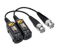 Yunnian - Caja de transmisión de vídeo ABS que convierte las señales analógicas mediante cable de doble trenzado para tiendas, detalles y actualizaciones de vigilancia, oficinas, transmisores de vídeo