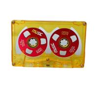 YUNNIAN Cinta de marco de metal de inspiración retro, 45 minutos de tiempo, materiales de primera calidad, aplicaciones de arte sonoro, casetes retro