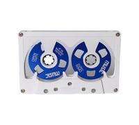 YUNNIAN Cinta de marco de metal de inspiración retro, 45 minutos de tiempo, materiales de primera calidad, aplicaciones de arte sonoro, casetes retro