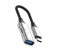 YUNNIAN Convertidores USB C Compactos Tarjeta De Memoria Ranura para Tarjeta 5 Gbps Tipo Sincronización Datos Velocidad Cable Macho A Tipo Adaptador Convertidor Ranura TF