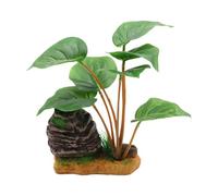 YUNNIAN Decoración realista de acuarios de montaña, adornos naturales para peceras y paisajes interiores
