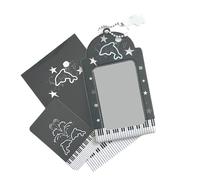 YUNNIAN Funda para tarjetas de PVC, resistente al agua, fundas para tarjetas fotográficas, fundas para tarjetas fotográficas, fundas para tarjetas fotográficas, bolsa para llavero, 2 (Reino Unido), 7